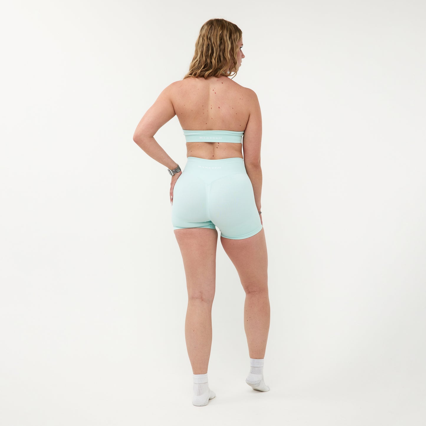 Short legging - Palm Green