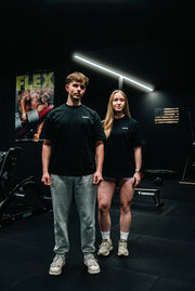 Oversized T-shirt Black/Pink