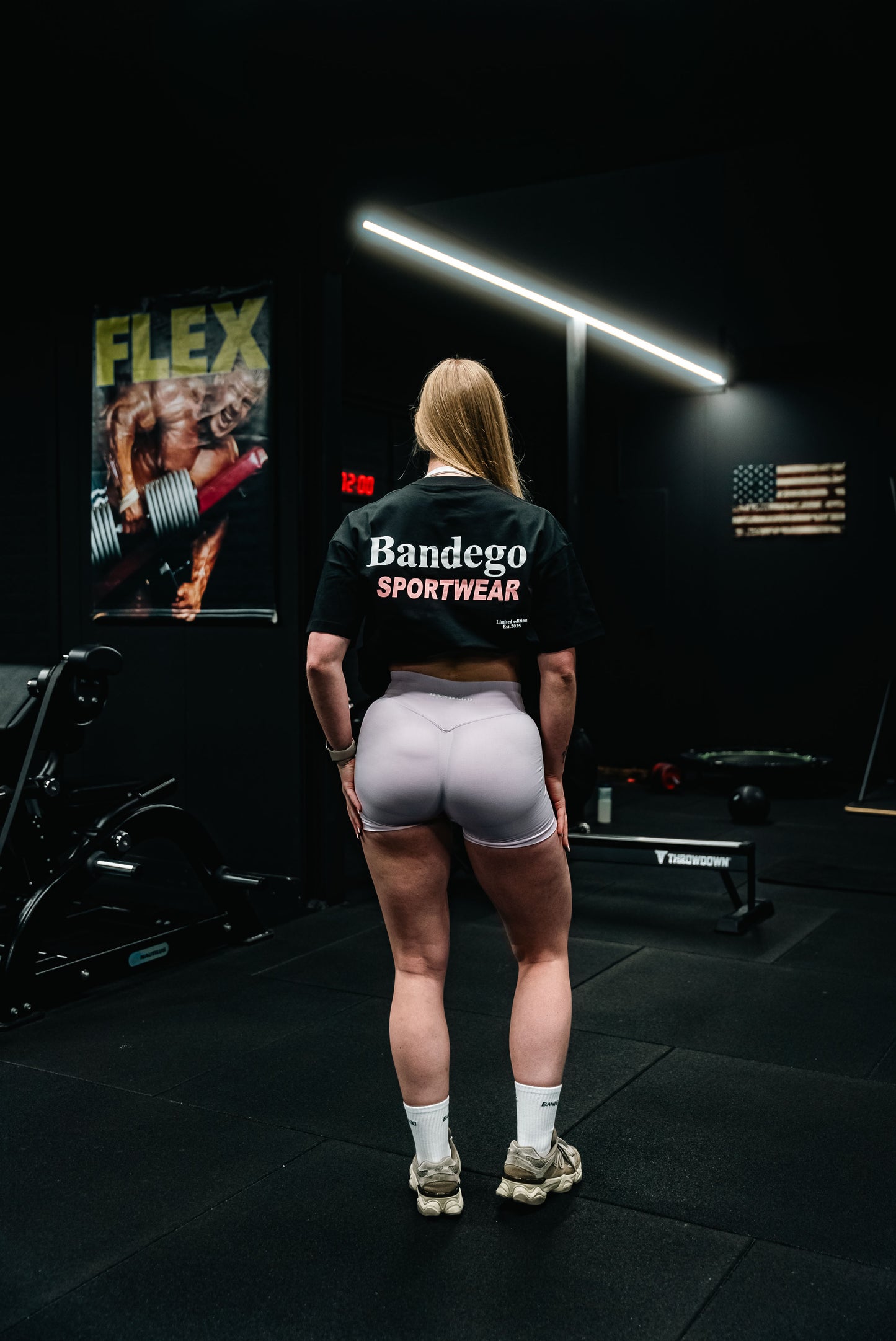 Oversized T-shirt Black/Pink