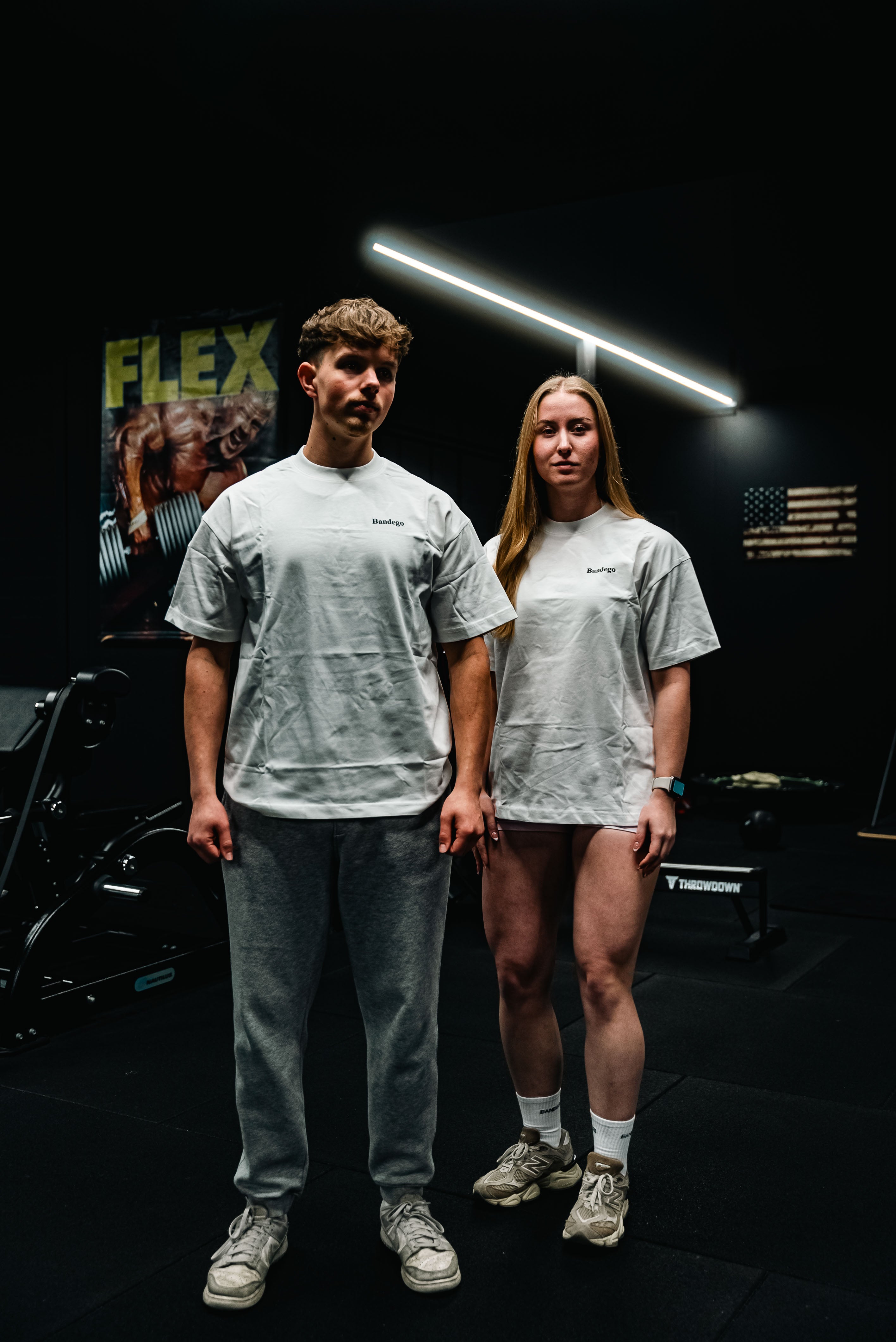 Oversized T-shirt White/Pink