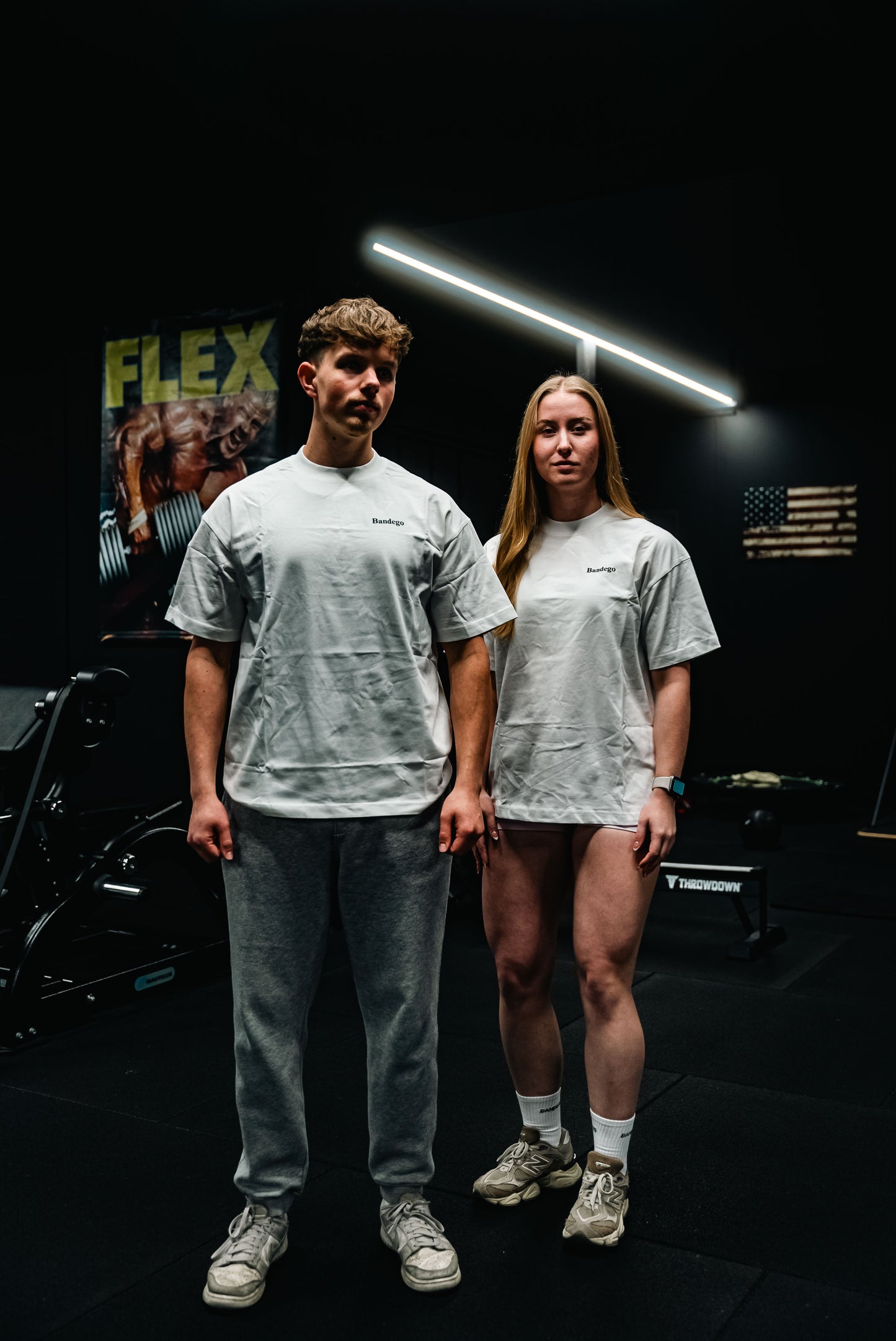 Oversized T-shirt White/Pink