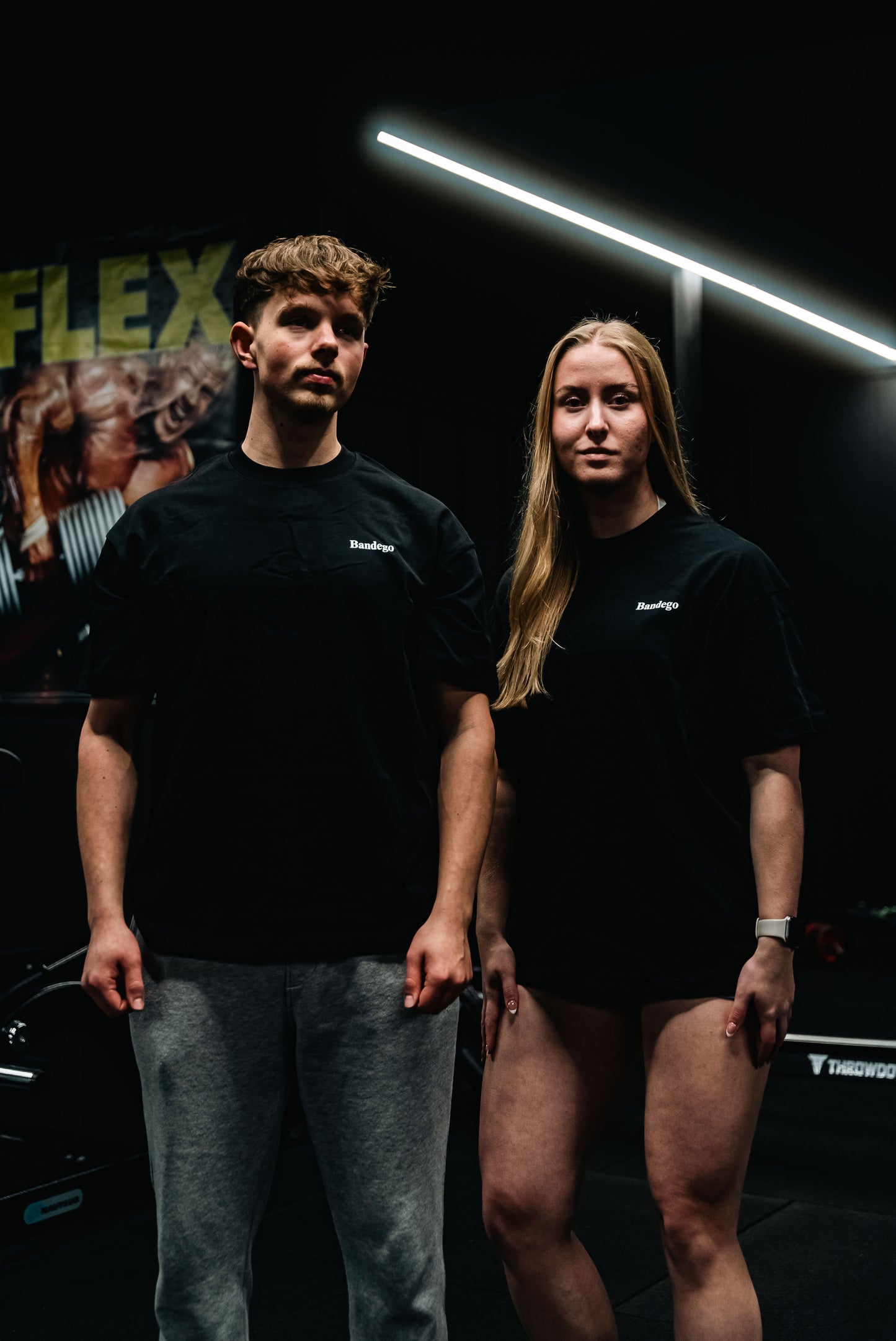 Oversized T-shirt Black/Grey