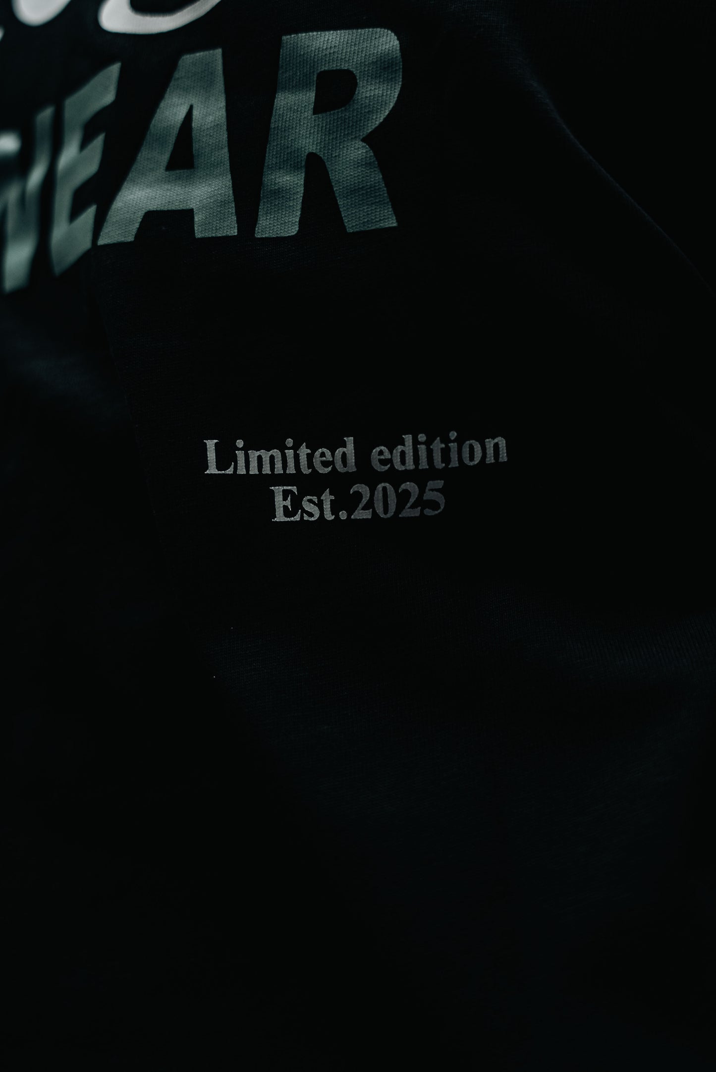 Oversized T-shirt Black/Grey