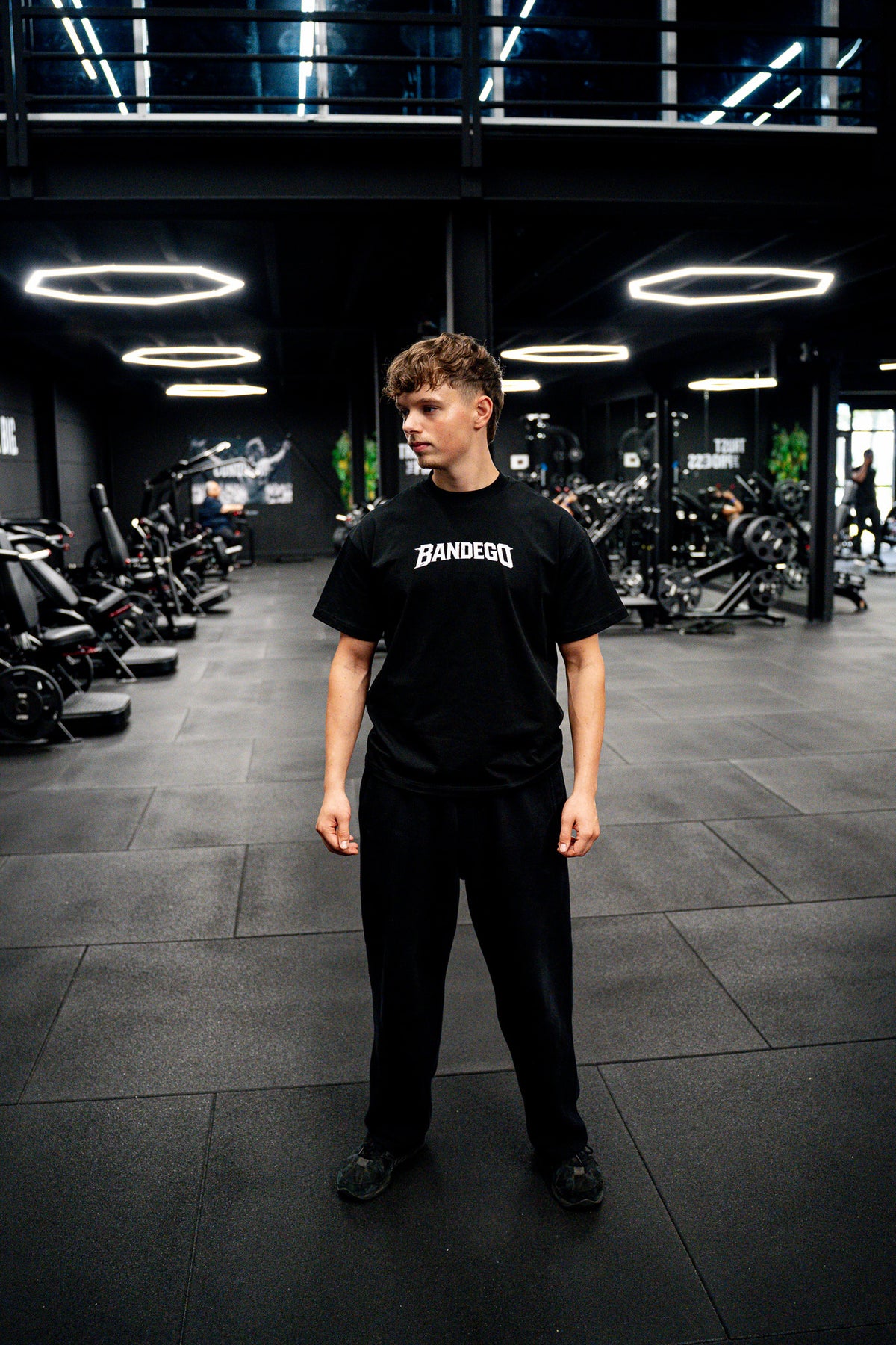 Oversized performance T-shirt - Black