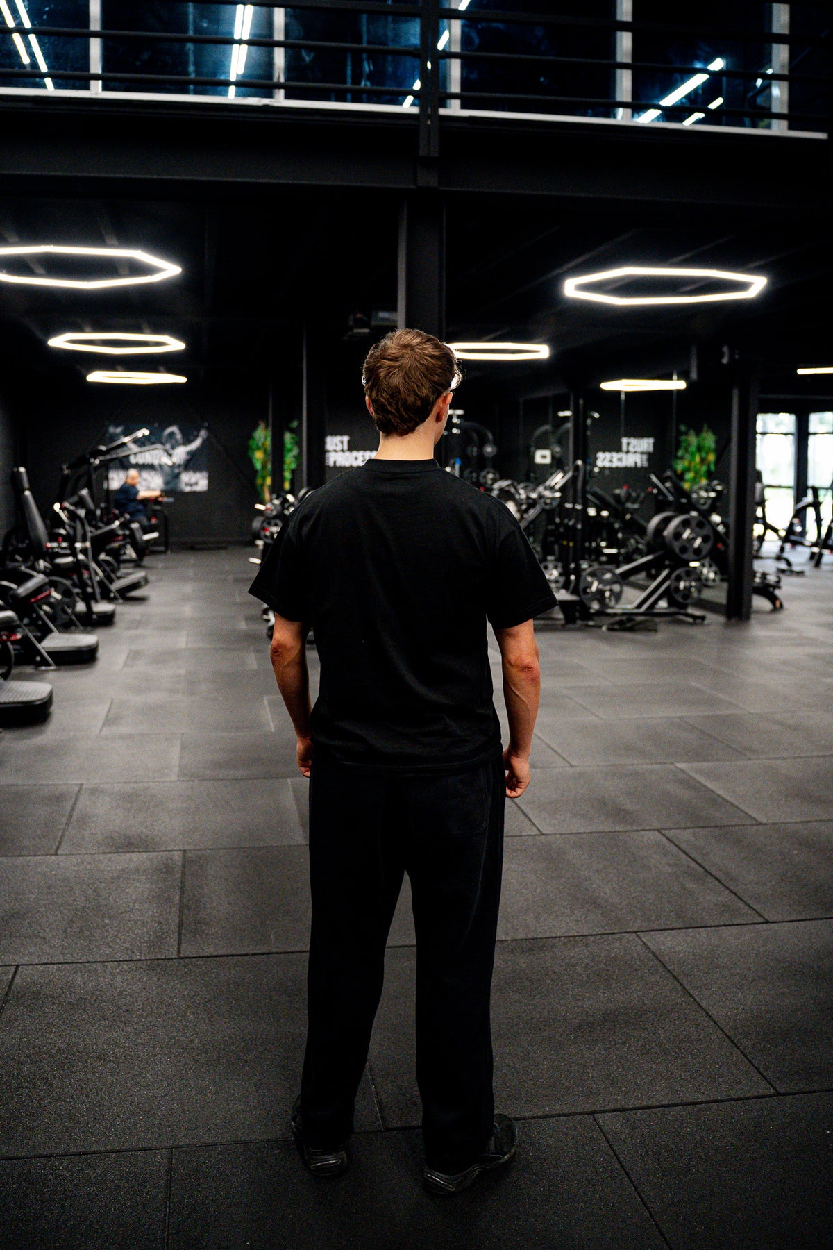Oversized performance T-shirt - Black