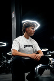 Oversized performance T-shirt - White