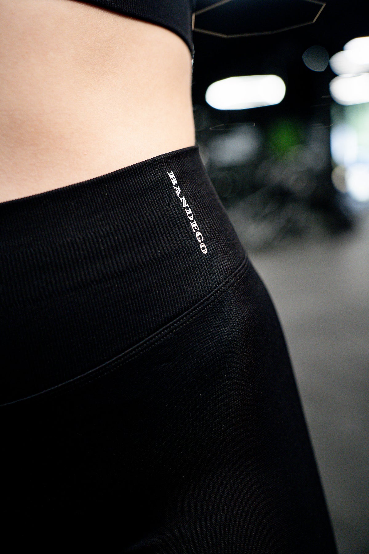 Motion Short Legging - Black