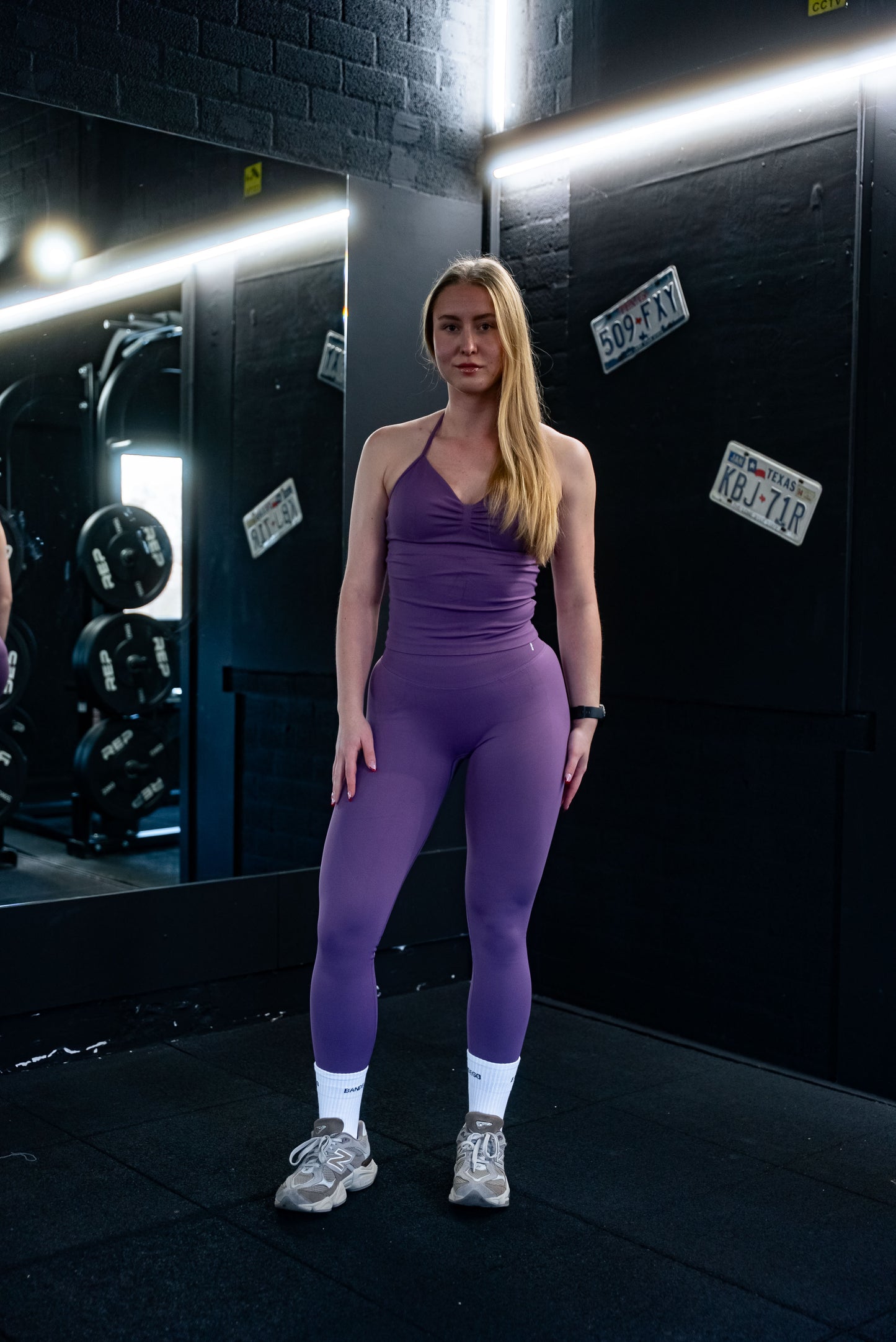 Longline top - Grape