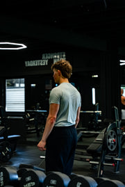 Compression Tee - White/Grey
