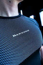 Compression Tee - Black/White